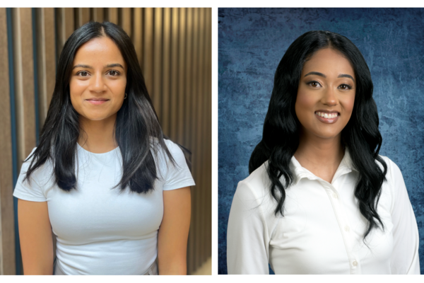 left to right: Reshma Patel and Diane Balkaran