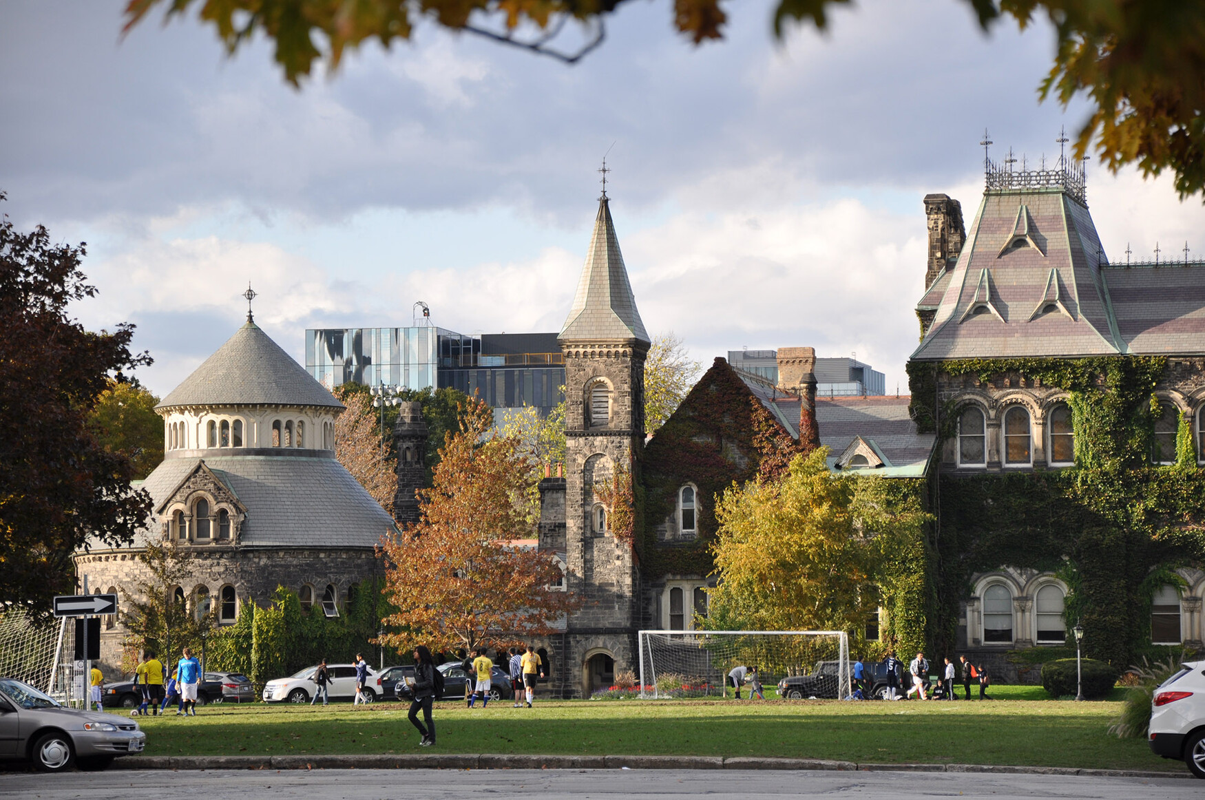 Fall on campus